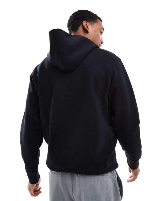 River Island Blue Essential Hoodie for men
