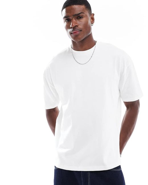 ASOS White Essential Relaxed T-shirt for men