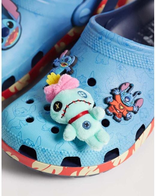 CROCSTM Blue Lilo And Stitch Classic Clogs