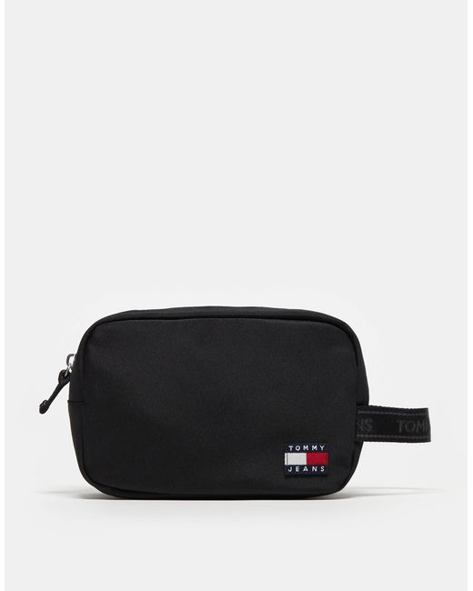 Tommy Hilfiger – essential daily – kulturbeutel in Black für Herren