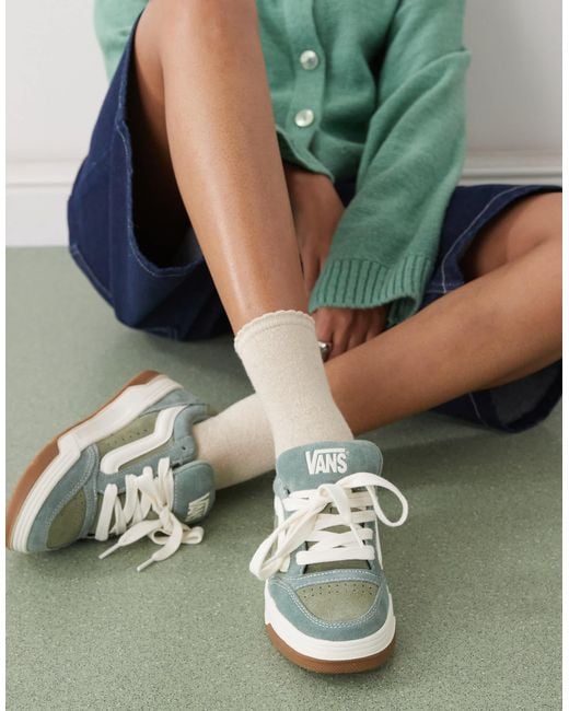 Vans Green Hylane Chunky Suede Trainers