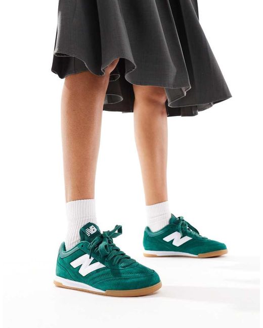 New Balance Green Rc42 Gum Sole Sneakers