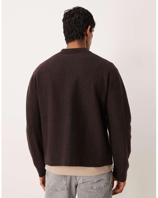 Cardigan di ARKET in Black da Uomo