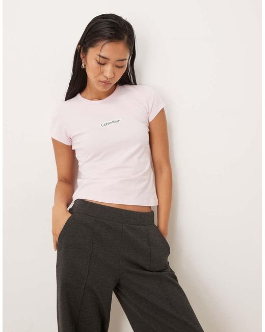 Calvin Klein Natural Institutional Baby Tee