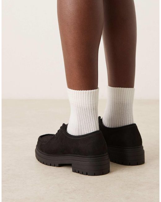 Glamorous Black – derby schuhe