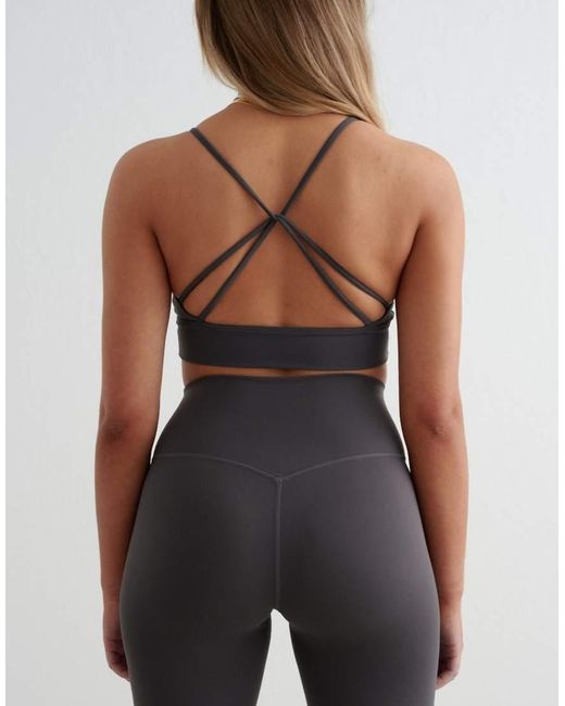 Aim'n Black Shadow Sense Strap Bra