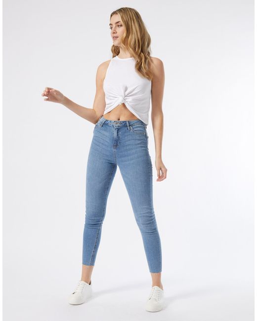 Miss Selfridge Denim Emily High Waist 