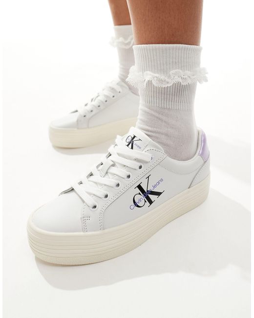 Calvin Klein White – vulc – sneaker