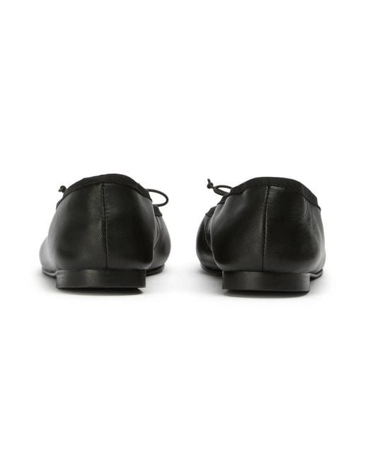 Tony Bianco Black Chelsea Round Toe Ballet Flats