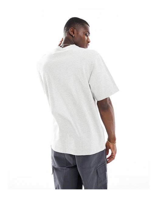 T-shirt avec micro-logo sur le devant - chiné Abercrombie & Fitch pour homme en coloris White