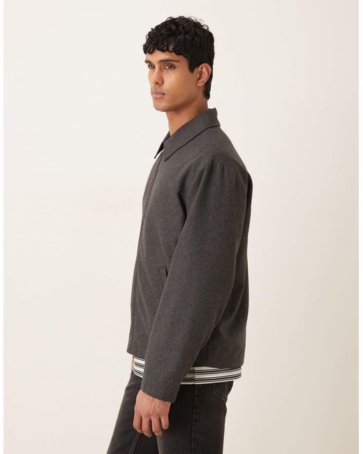 ASOS Gray Harrington Jacket for men