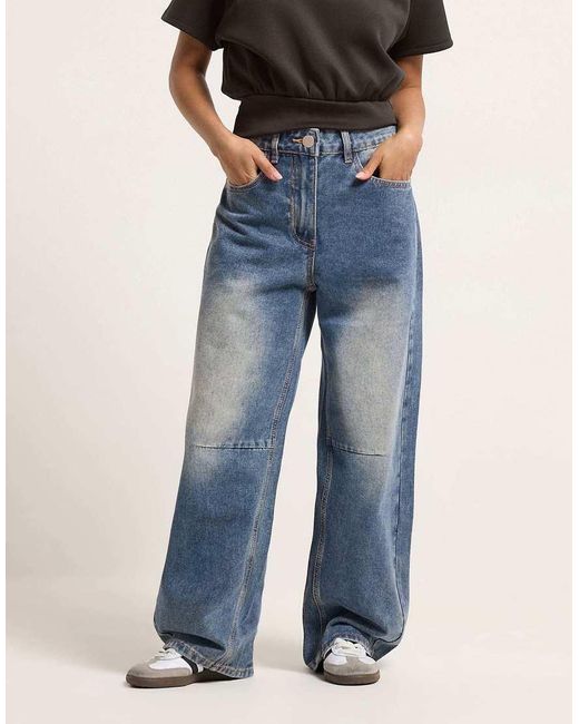 PixieGirl Blue Petite Balloon Jeans