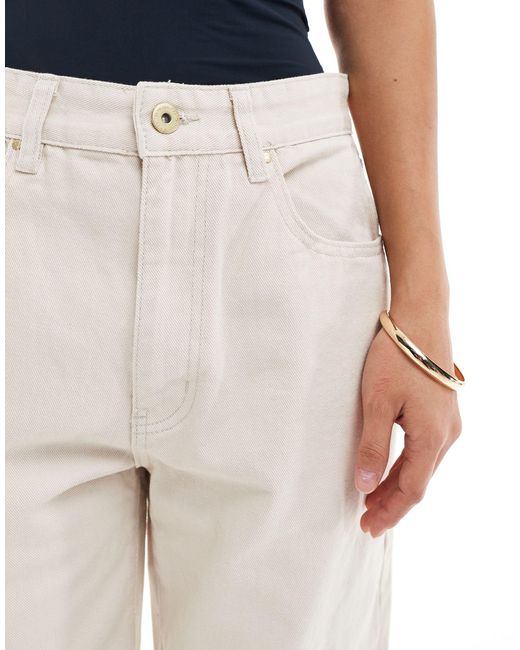 Cotton On White Cotton On Relaxed Straight Leg Jeans