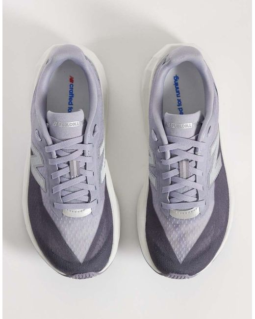 New Balance White Fuelcell Rebel V5 Running Trainers