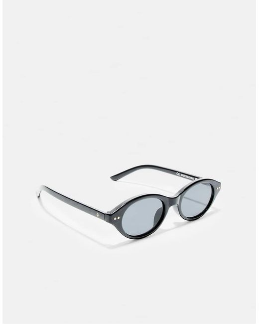 Stradivarius Brown Oval Sunglasses