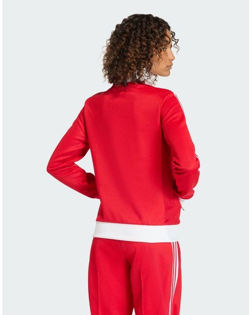 Adidas Originals Red Classic Track Top