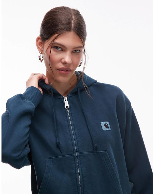 Carhartt Blue – nelson – kapuzenpullover