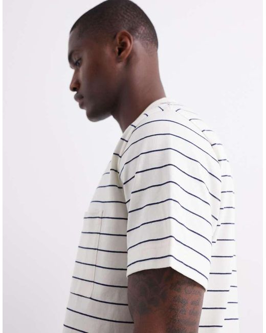 ARKET Gray Short Sleeve T-Shirt With Pocket for men