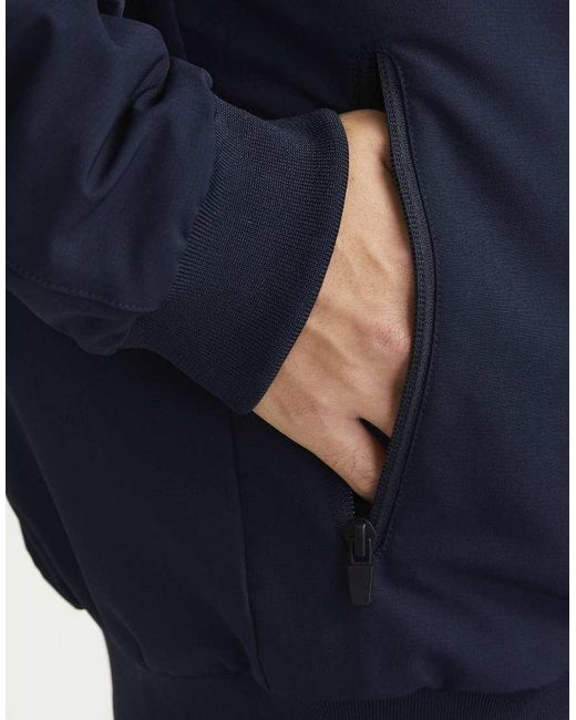 Jack & Jones Blue Bomber Jacket for men
