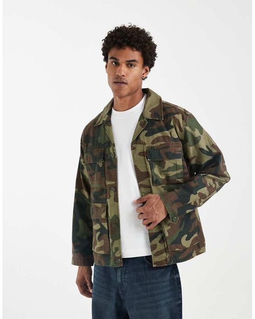 Levi's Green Frisco Utility Jacket for men