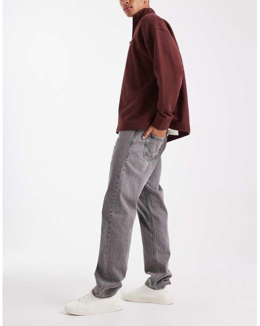 Jack & Jones Red Chris Straight Jean for men
