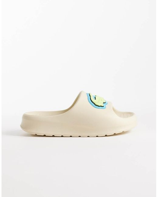 Lacoste Blue Serve 2.0 Logo Sliders