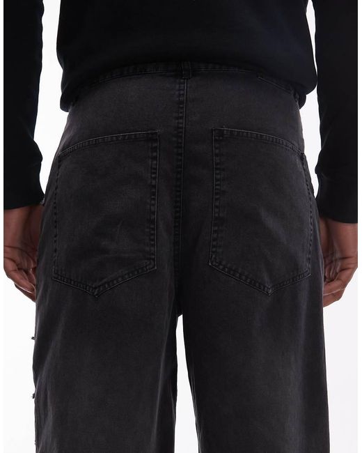 Umbro Blue Drill Denim Shorts for men
