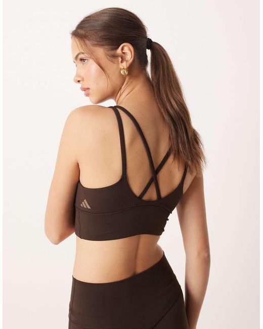 Adidas Originals Black Three Stripes Studios Strap Top