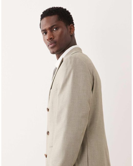 Veste ASOS pour homme en coloris Natural