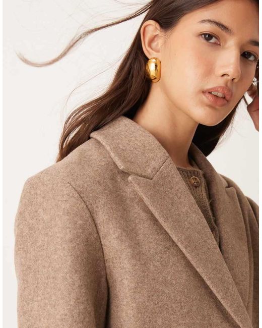Jdy Natural Longline Coat