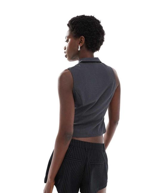 Cotton On Blue Izzy Zip Through Vest