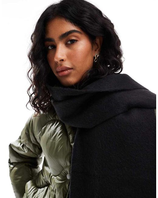 ASOS Green Wool Mix Scarf