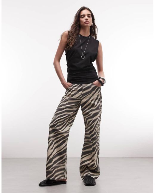 Weekday Black Sleeveless Top With Cinched Gathered Waist
