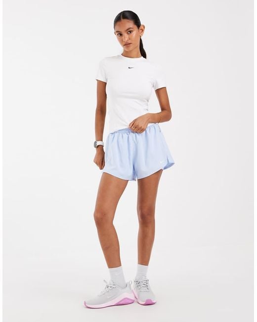 Nike White One Dri-Fit Short Sleeve T-Shirt