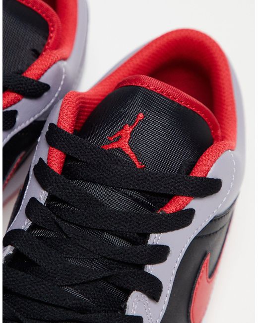 Nike Red Air 1 Low Trainers