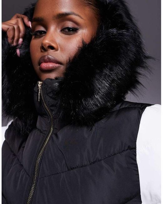 New Look Black Ski Puffer Jacket