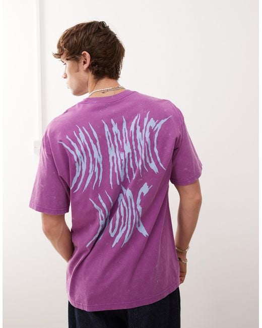 Nike Purple T-shirt With Graphic for men
