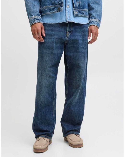 Jack & Jones Blue Extra Baggy Fit Jeans for men