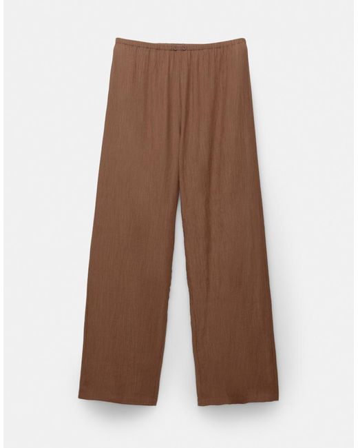 Pull&Bear Rustieke Broek in het Brown