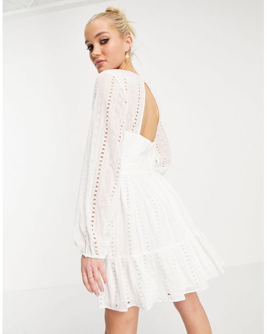 forever new white lace dress