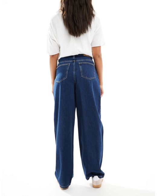 Vero Moda Blue Barrel Leg Jeans
