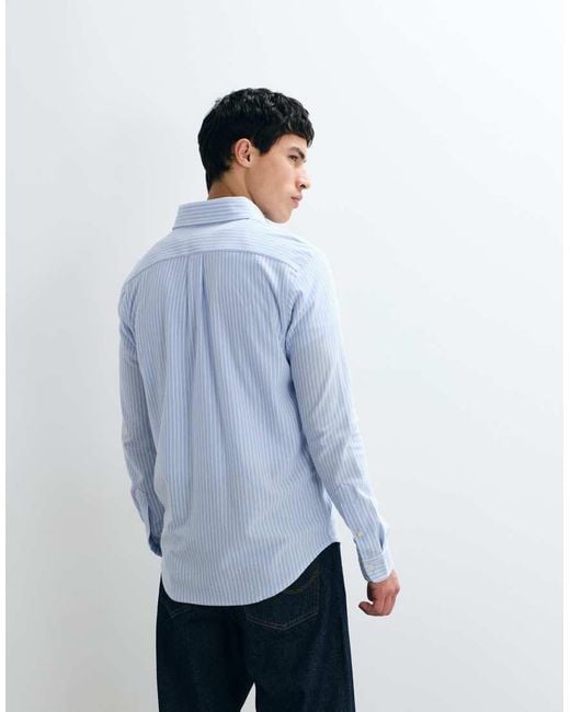 Polo Ralph Lauren Blue Long Sleeve Sport Shirt for men