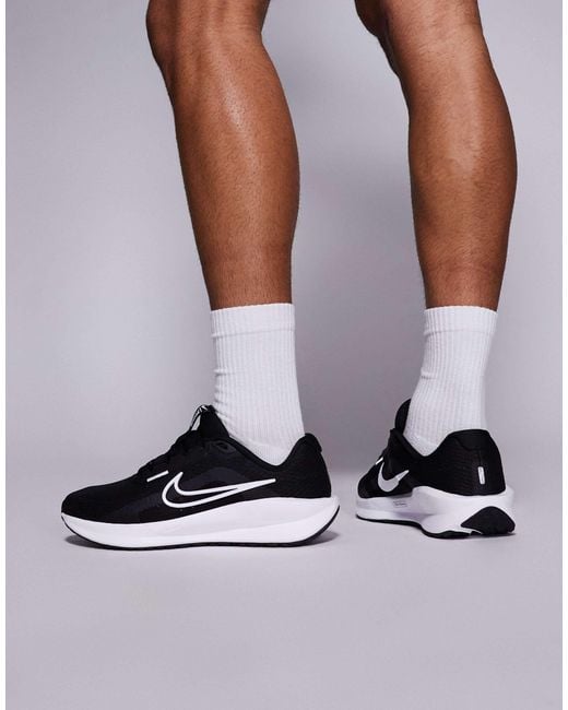Nike White Nike Downshifter 13 Running Sneakers for men