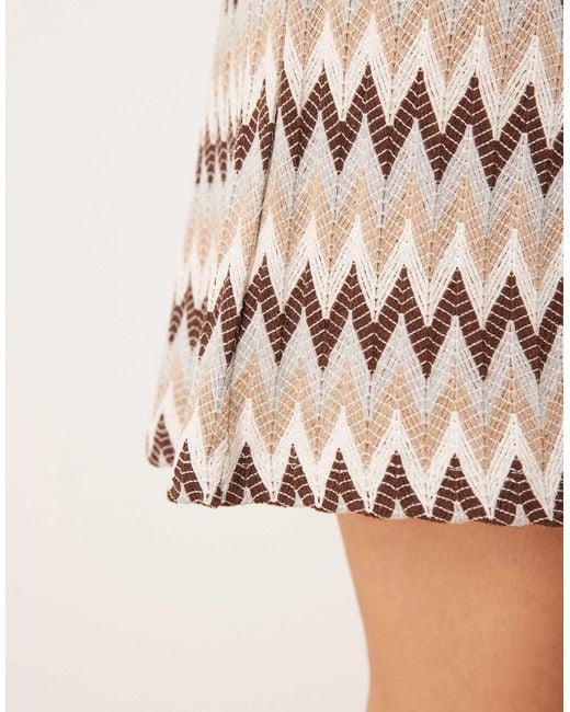 ASOS Natural Mini Short Co-rd
