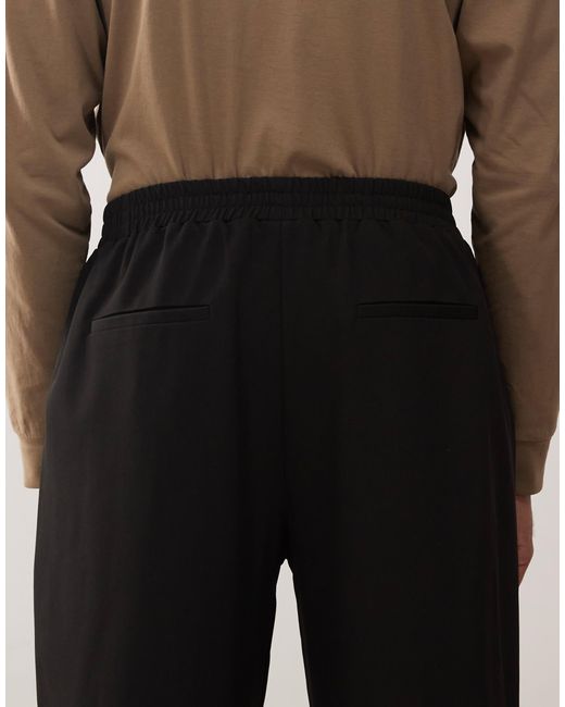 Reclaimed (vintage) Natural Relaxed Pull On Pants for men