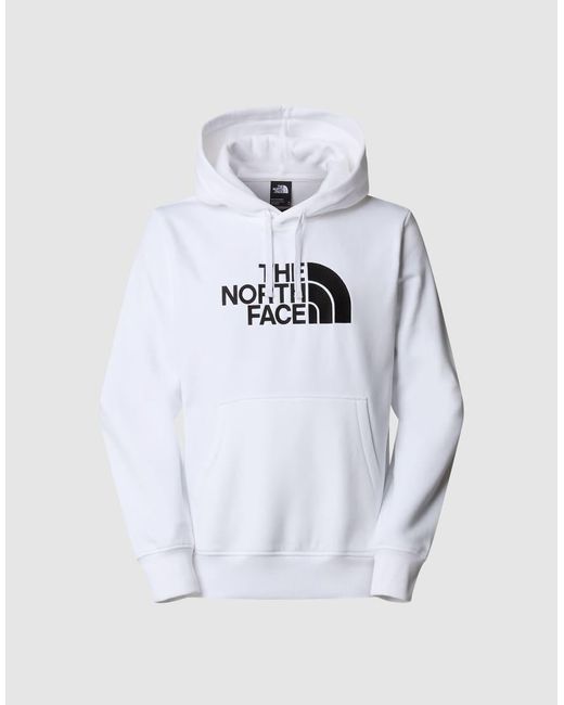 The North Face White Drew Peak Hoodie for men