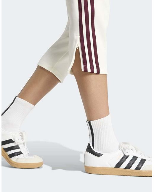 Adidas Originals White 3/4 Superstar Track Pants
