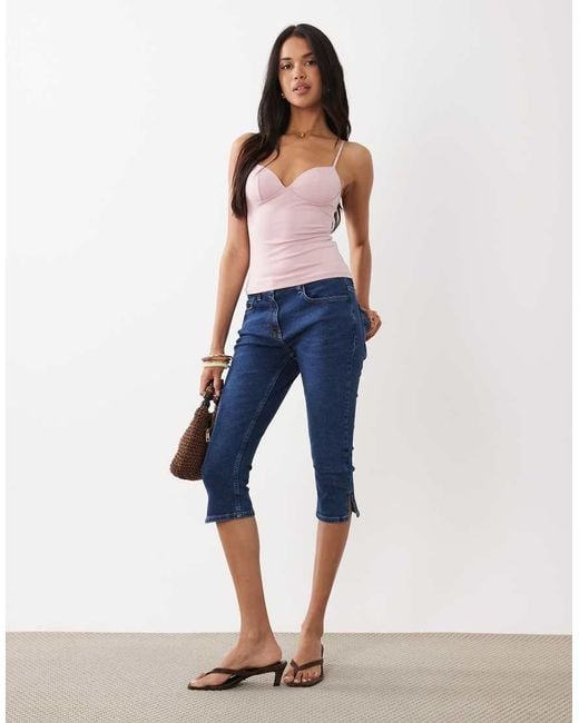 Gina Tricot Pink Soft Shaping Singlet Top