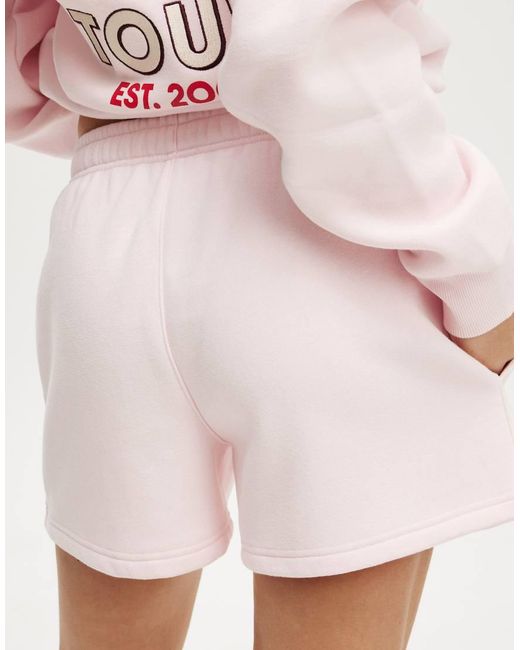 Cotton On Natural Plush Essential Gym Short