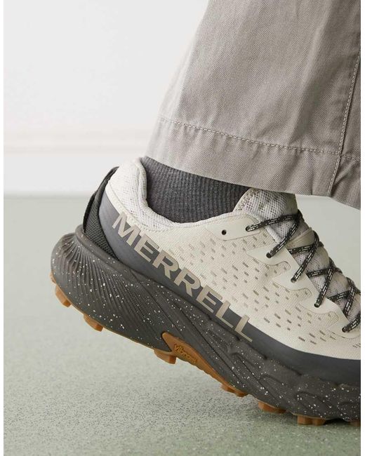Merrell Gray Agility Peak 5 Trainers for men